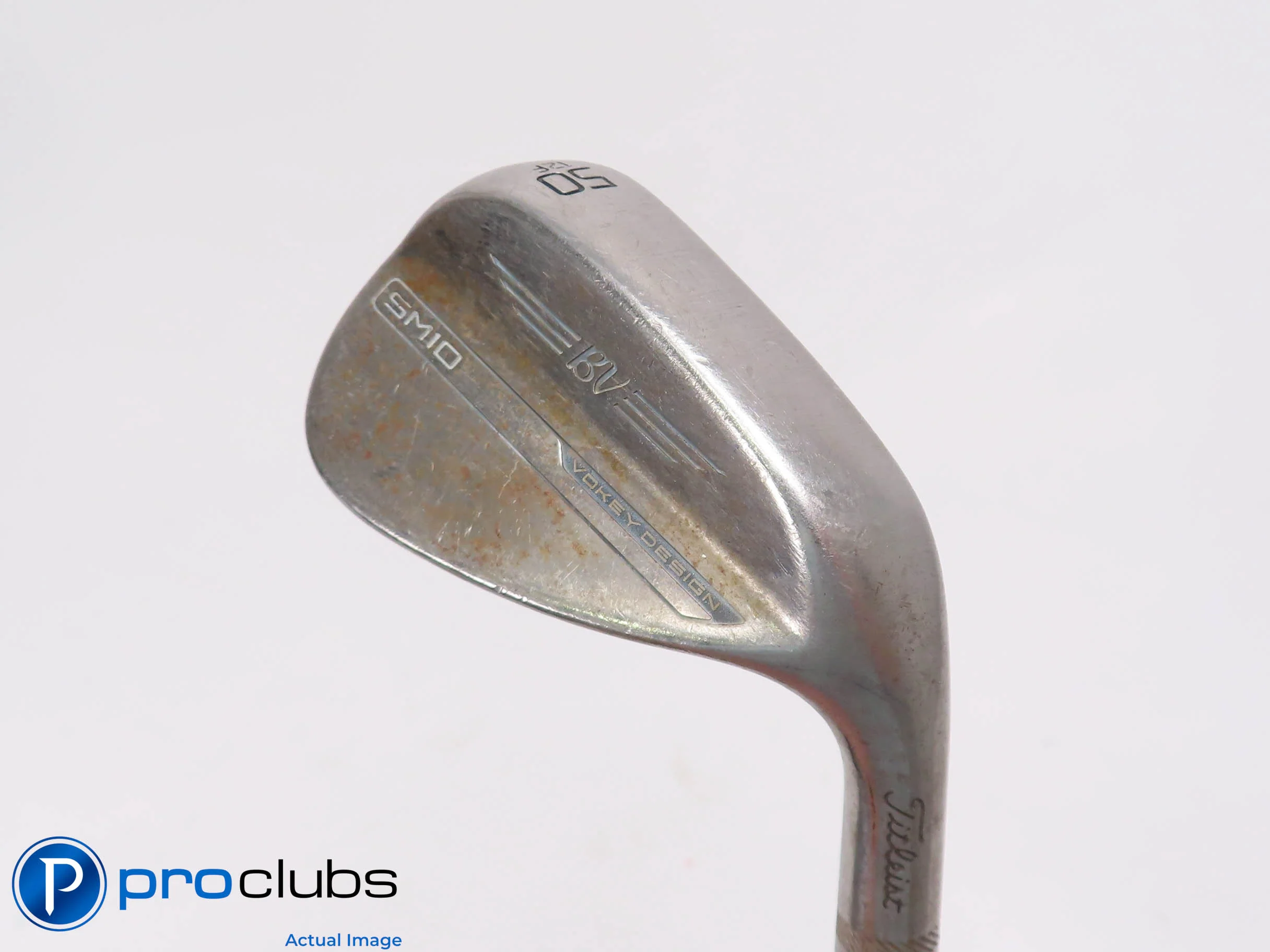 Titleist SM10 50*(12*) Raw Wedge - ONYX DG Tour Issue X100 Extra Stiff - 511078