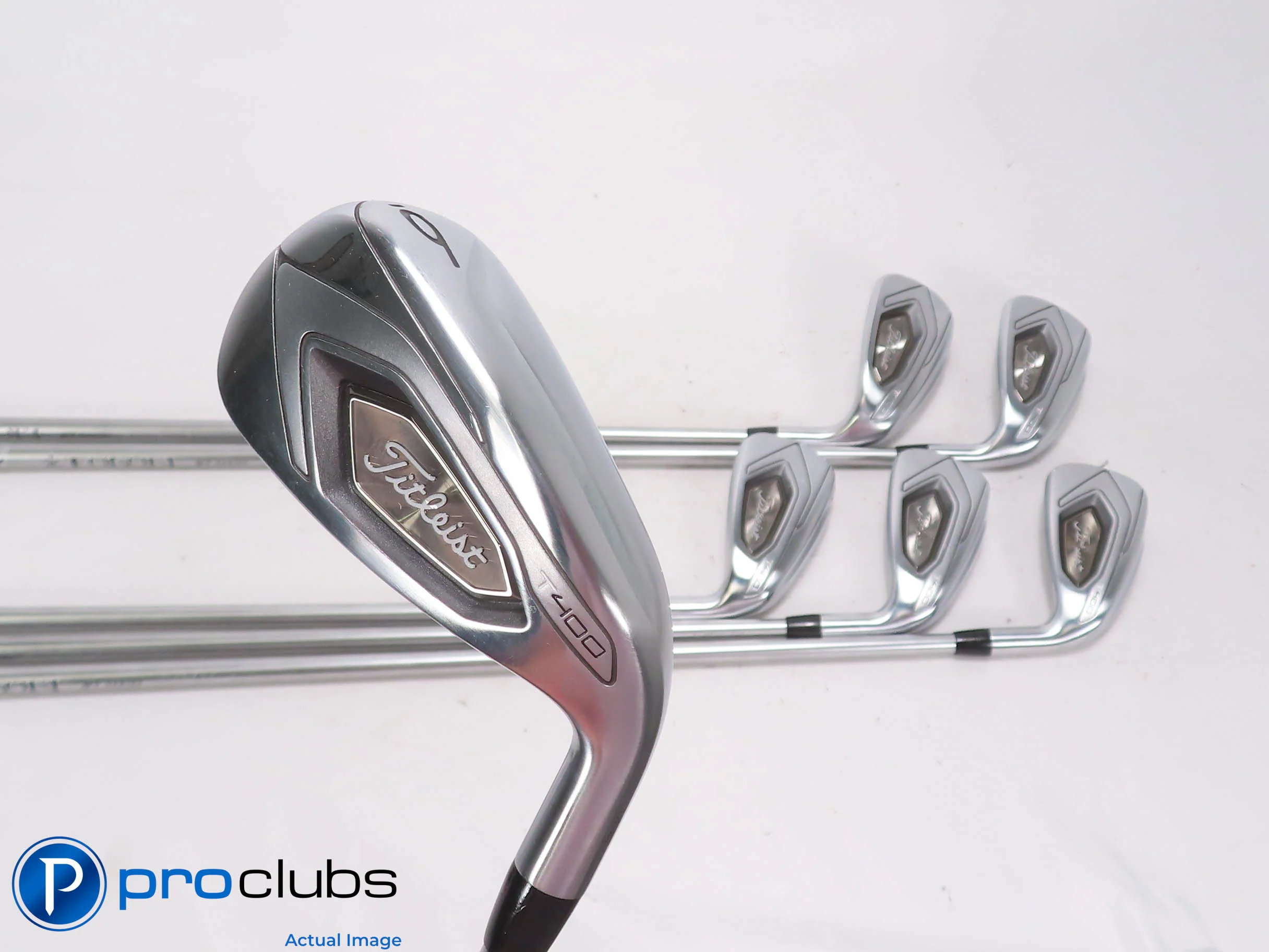 Nice Titleist T400 6-PW,GW Iron Set - Fubuki 55 Regular Flex Graphite 507925