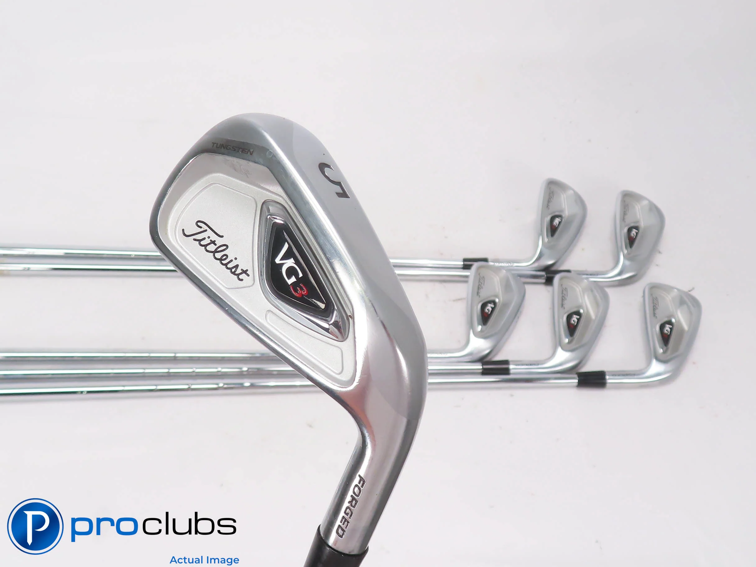 Titleist VG3 Forged 5-PW Iron Set - NSPro 850GH Regular Flex Steel 508252