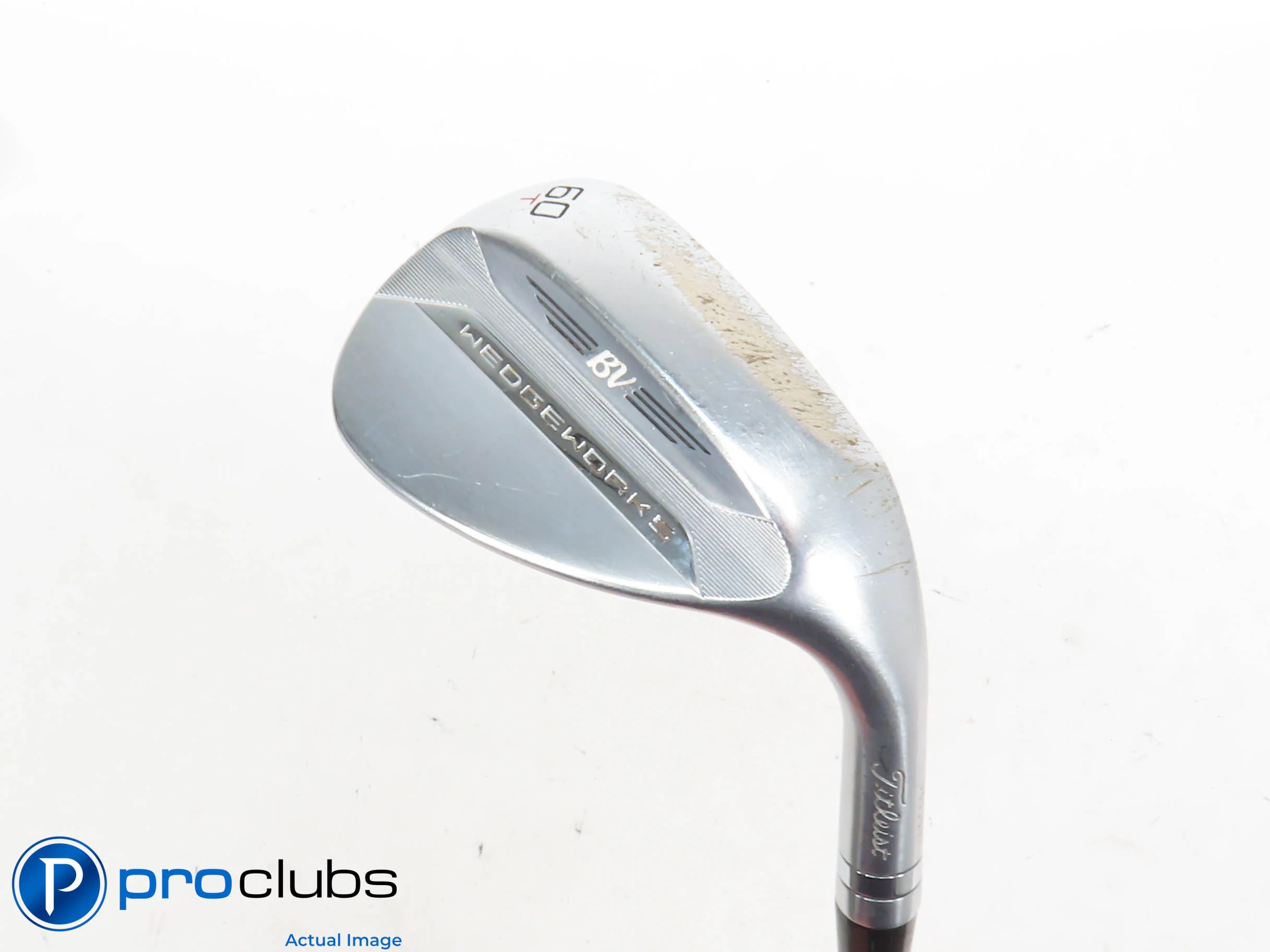 Titleist Vokey Wedgeworks Chrome 60* T-Grind Wedge - DG TI S400 Stiff #426347