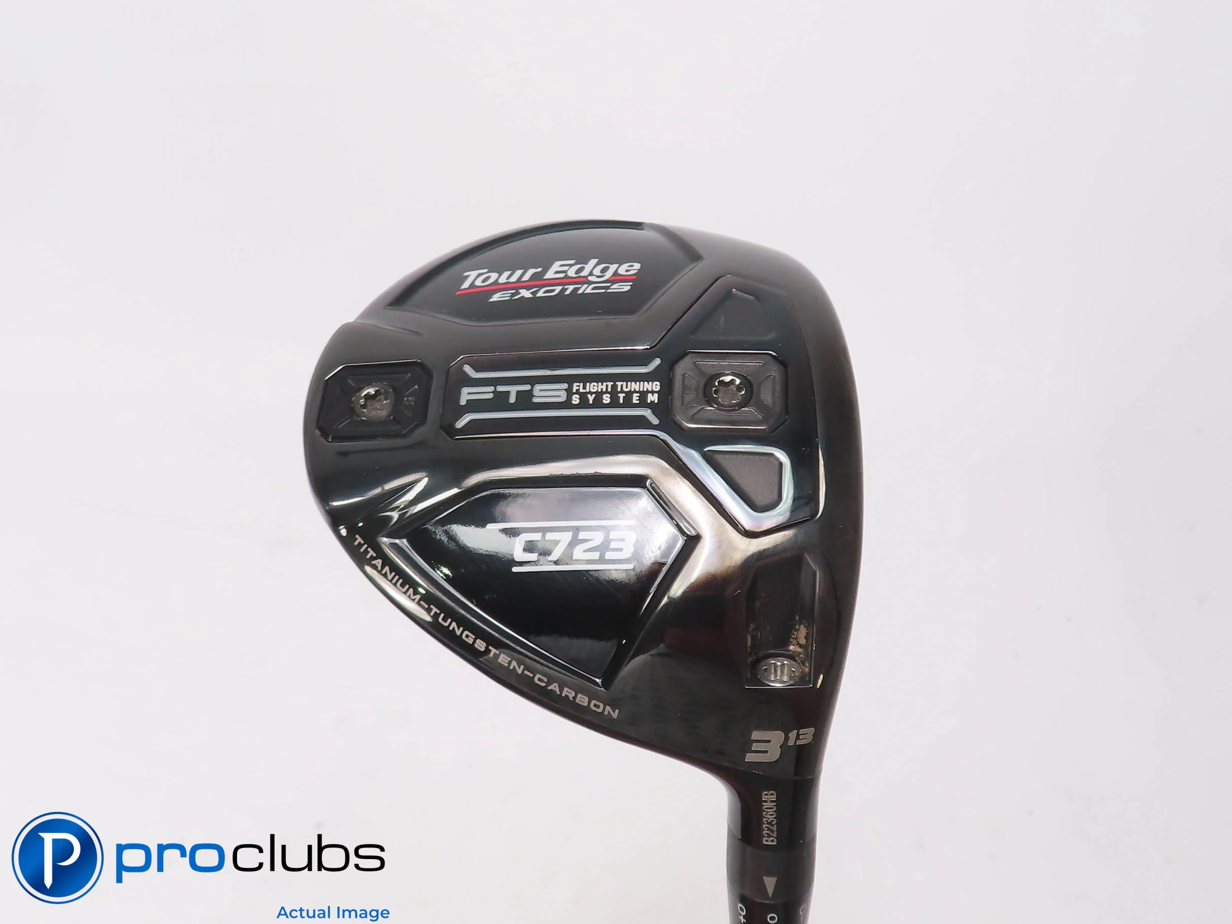 Nice Tour Edge Exotics C723 13* 3 Wood - HZRDUS Gen4 Black 60g Stiff Flex 508520
