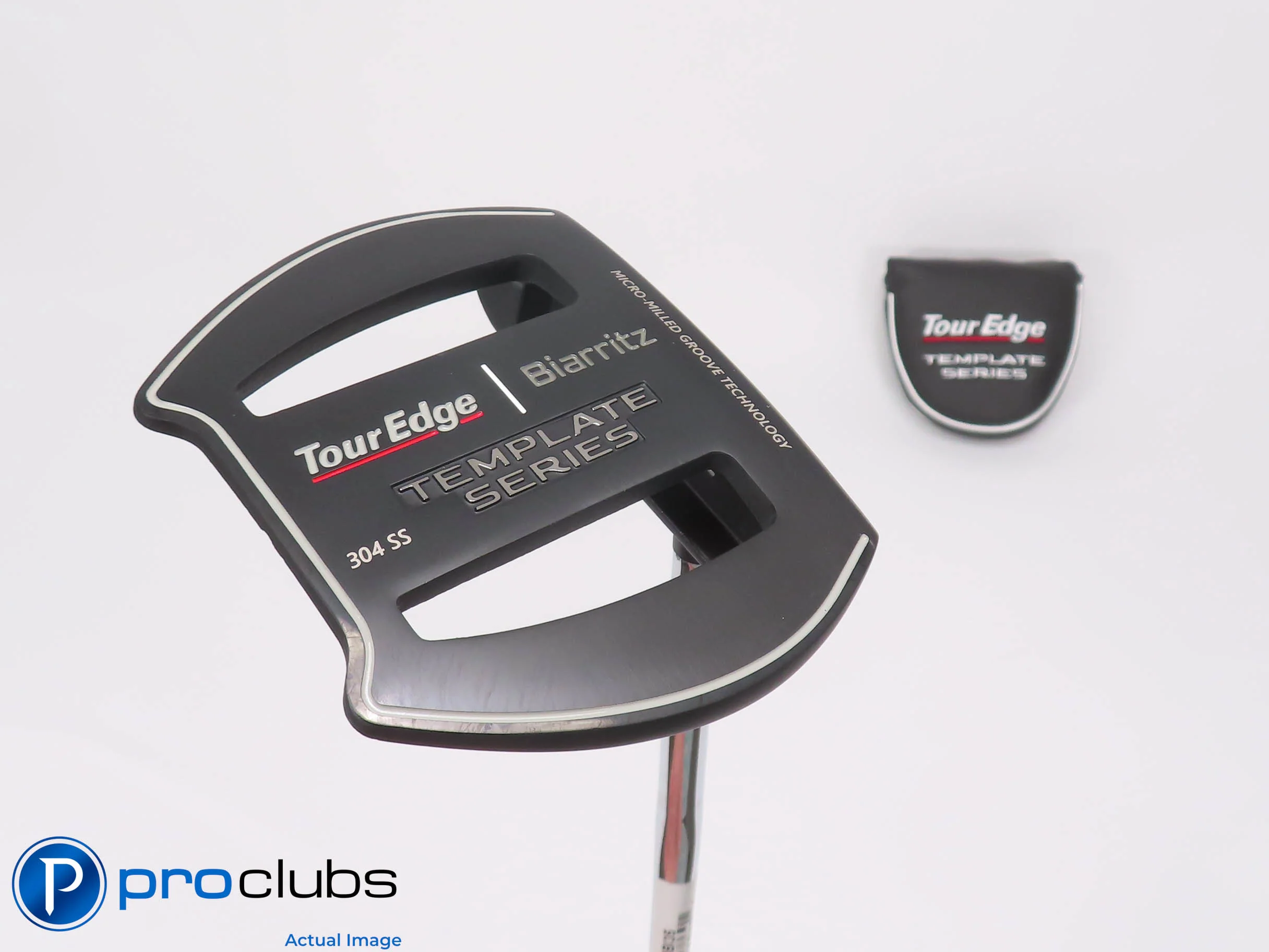Mint! Tour Edge Template Series Biarritz 35" Putter w/Cover - 510129