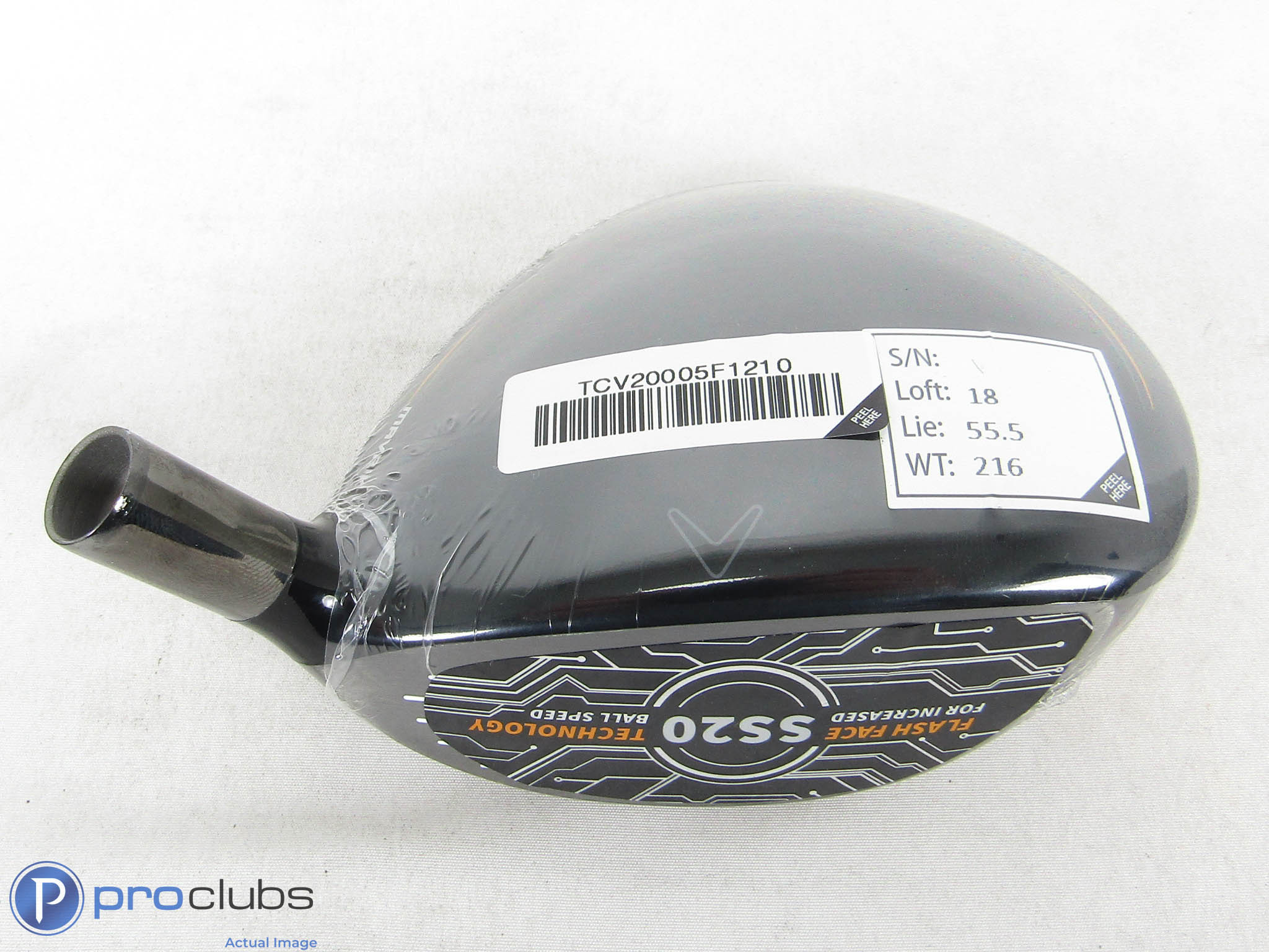 Tour Issue Left Handed! Callaway Mavrik Sub Zero 18* 5 Wood-Head Only- 470098 - Image 2