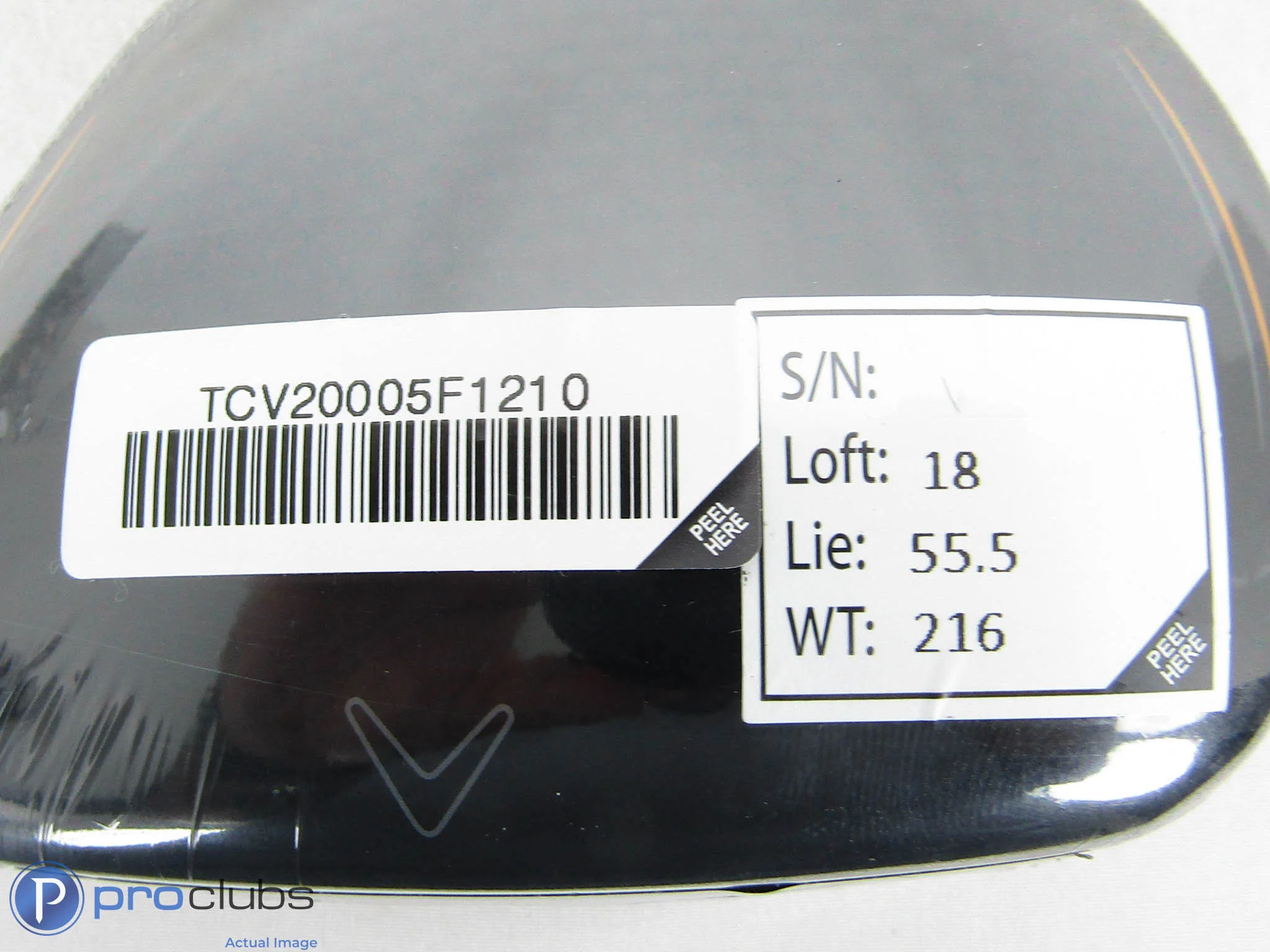 Tour Issue Left Handed! Callaway Mavrik Sub Zero 18* 5 Wood-Head Only- 470098 - Image 3