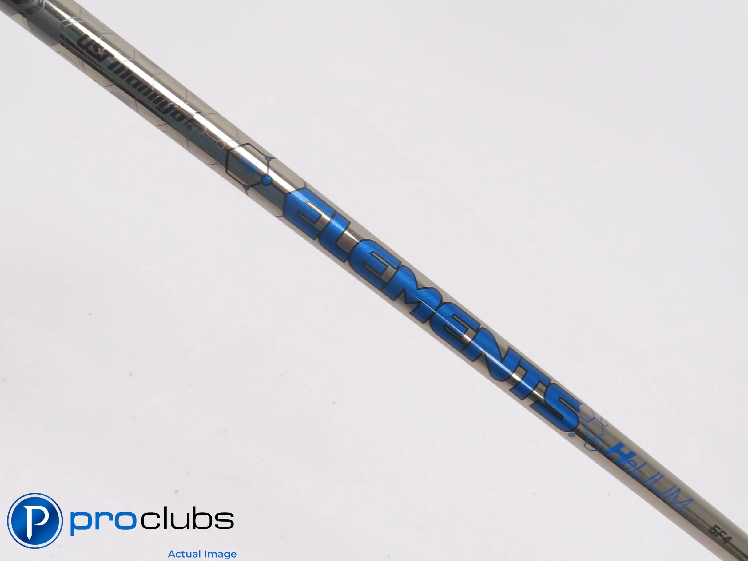 UST Helium Elements TSG 5F4 Stiff Flex Driver Shaft w/ TaylorMade Tip #512636