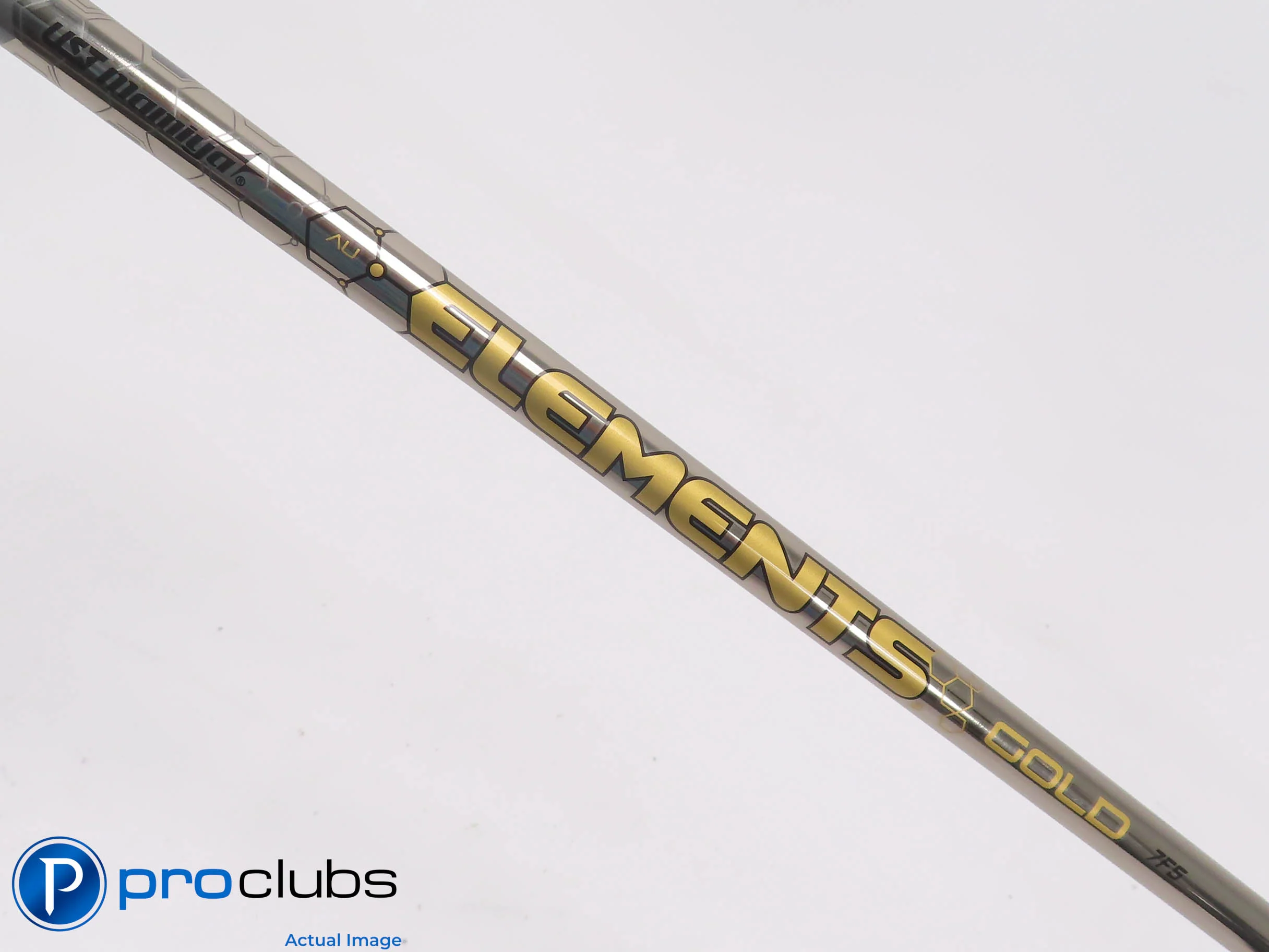 UST Helium Elements Gold TSG 7F5 Extra Stiff Driver Shaft w/Titleist Tip #512642