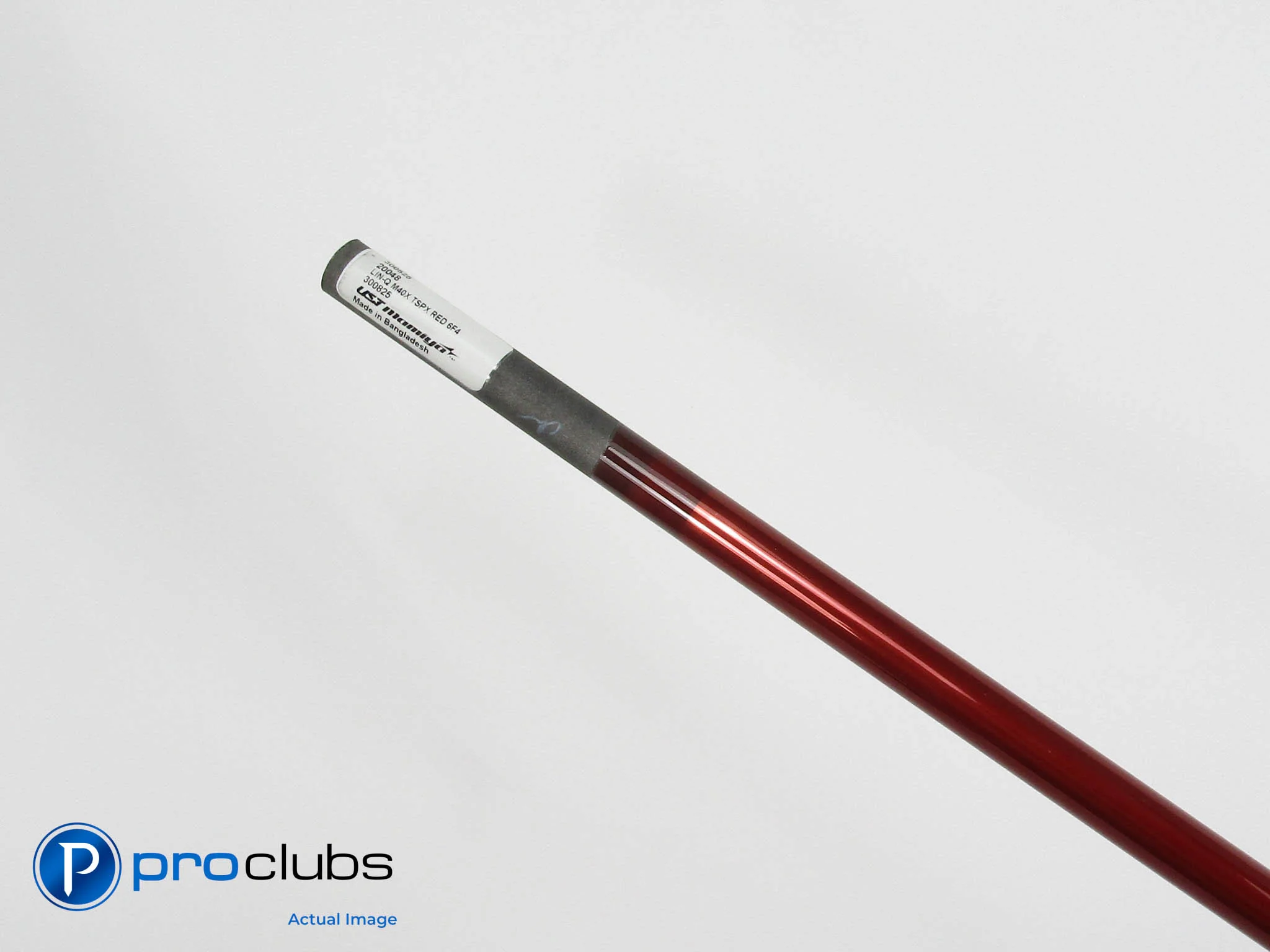 UST LIN-Q M40X TSPX Red 6F4 Stiff 43.5" Driver Shaft w/ TaylorMade Tip #510017 - Image 2