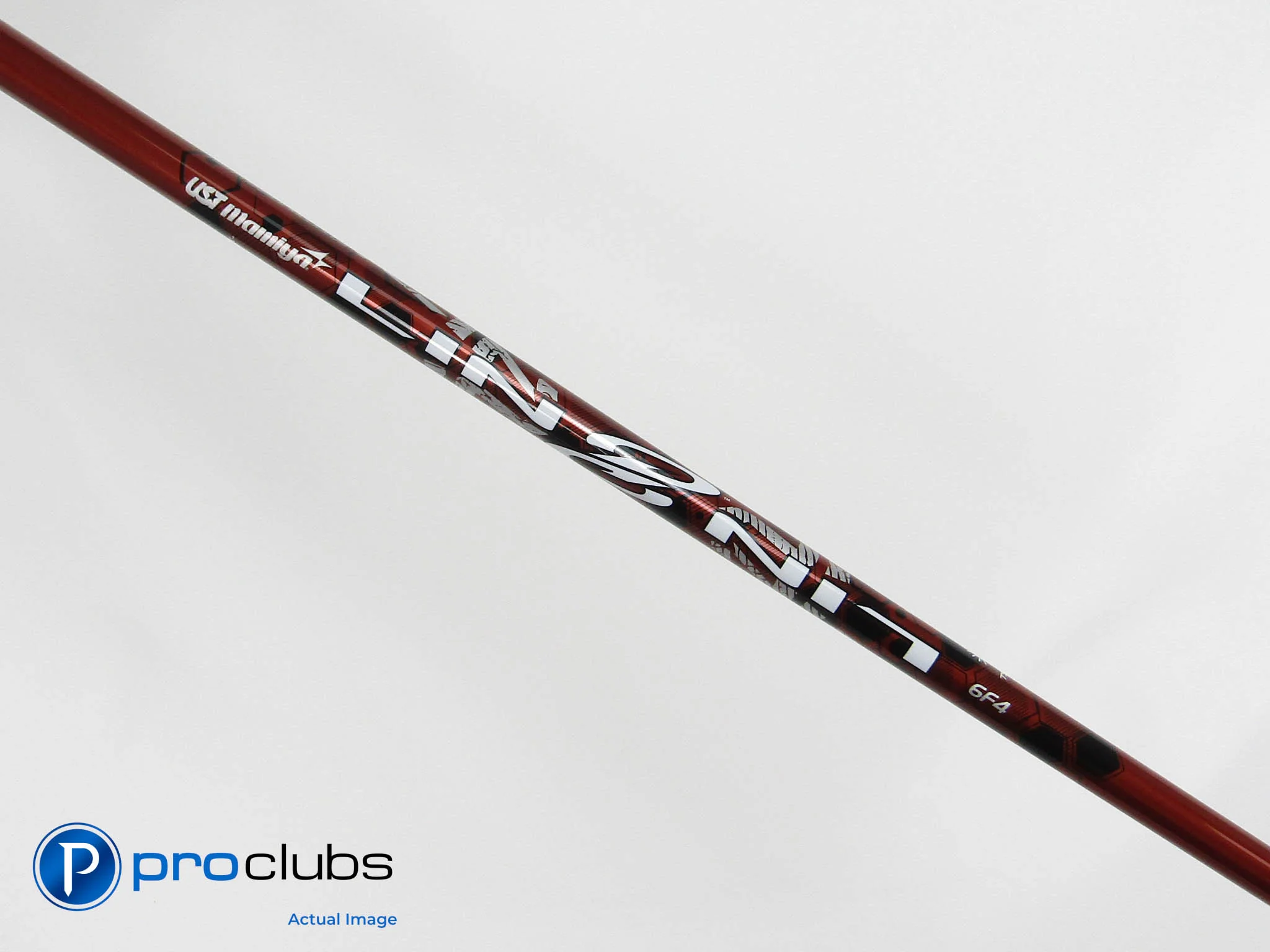 UST LIN-Q M40X TSPX Red 6F4 Stiff 43.5" Driver Shaft w/ Titleist Tip #510032
