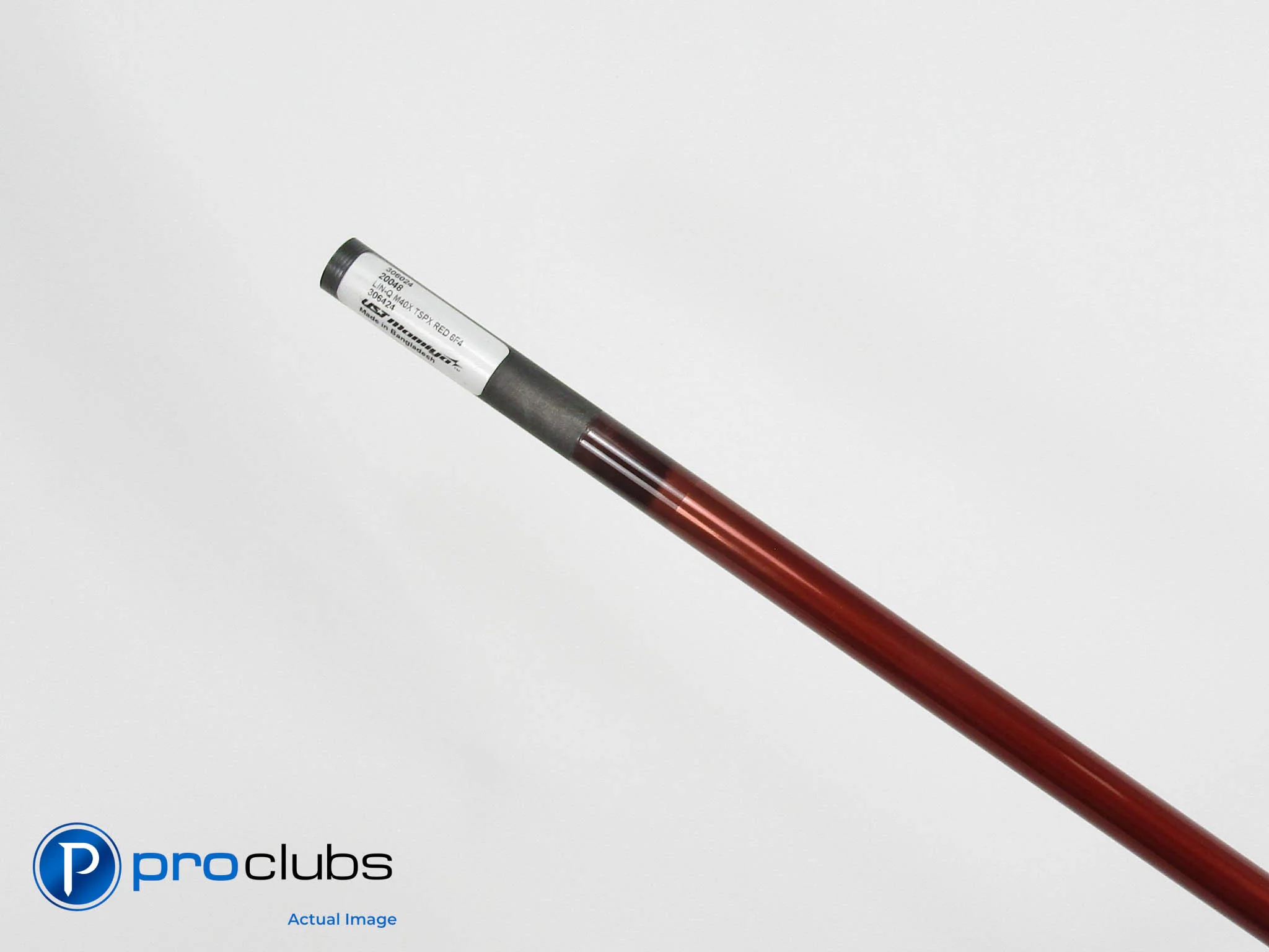 UST LIN-Q M40X TSPX Red 6F4 Stiff 43.5" Driver Shaft w/ Titleist Tip #510032 - Image 2