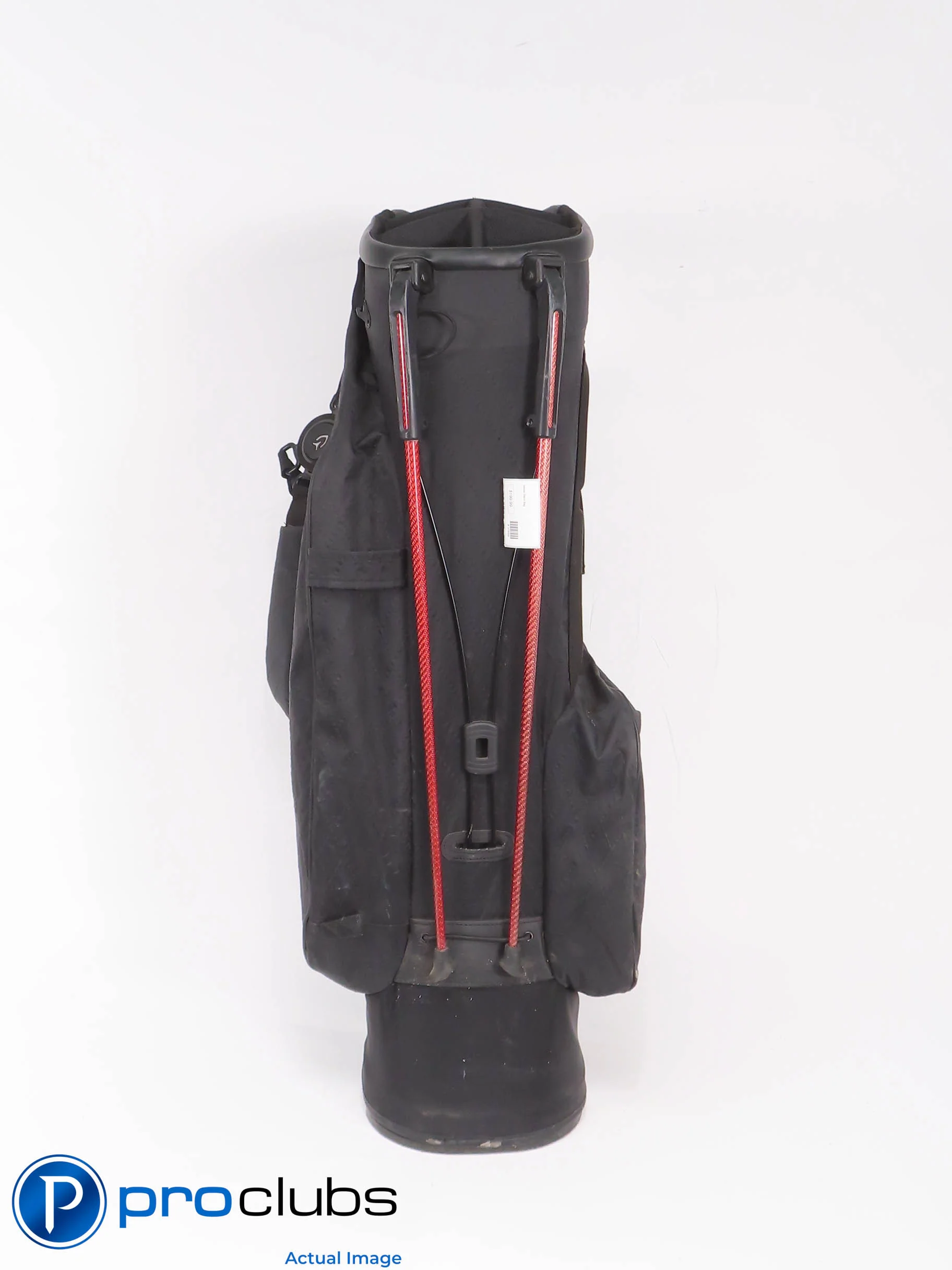 Vessel Player V DXR Carry / Stand Golf Bag w/Rainhood - Black 476300 - Image 4