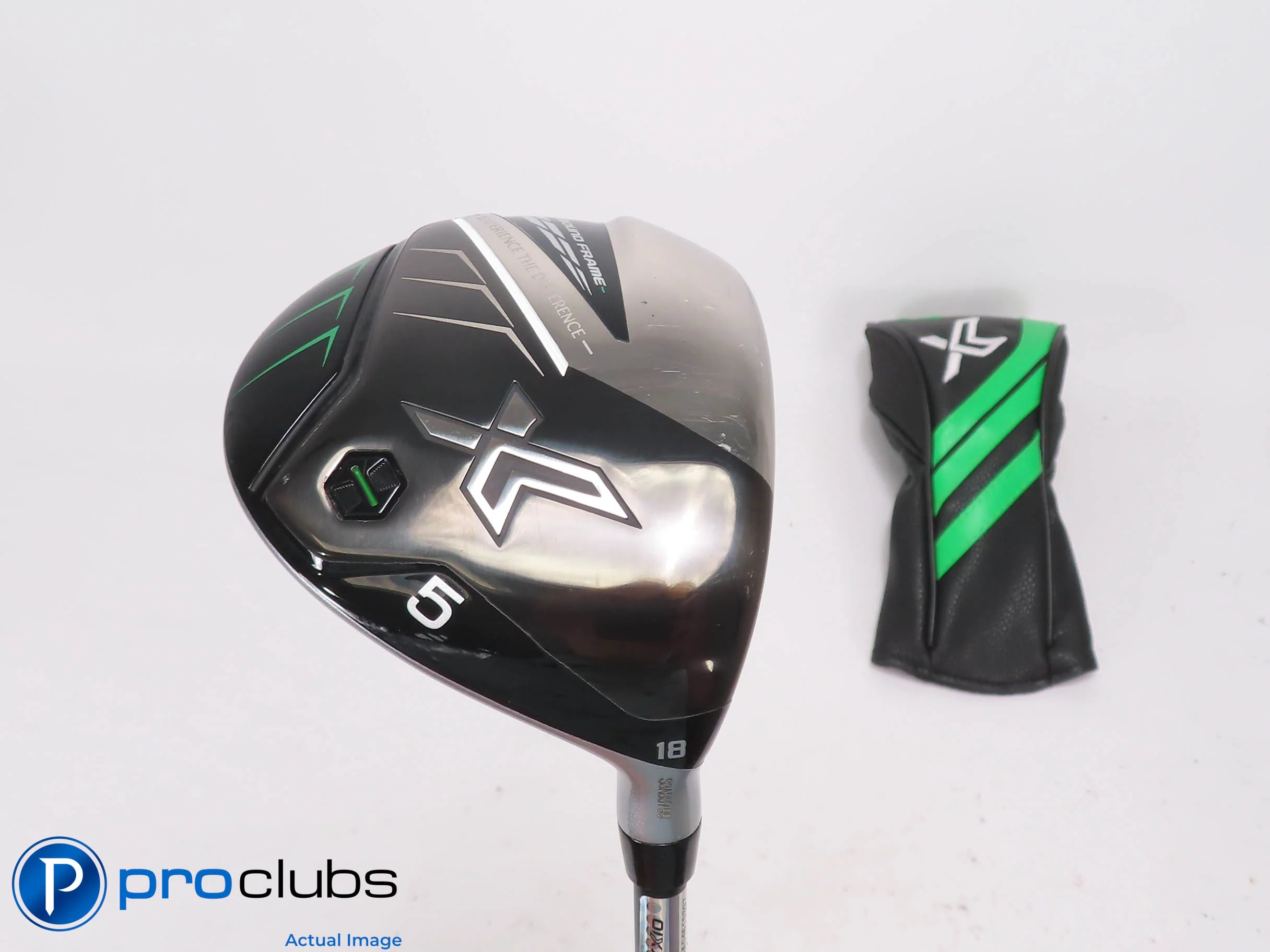 Nice XXIO '22 X 18* 5 Wood w/Cover - Miyazaki AX-II 42g Regular Flex 509375