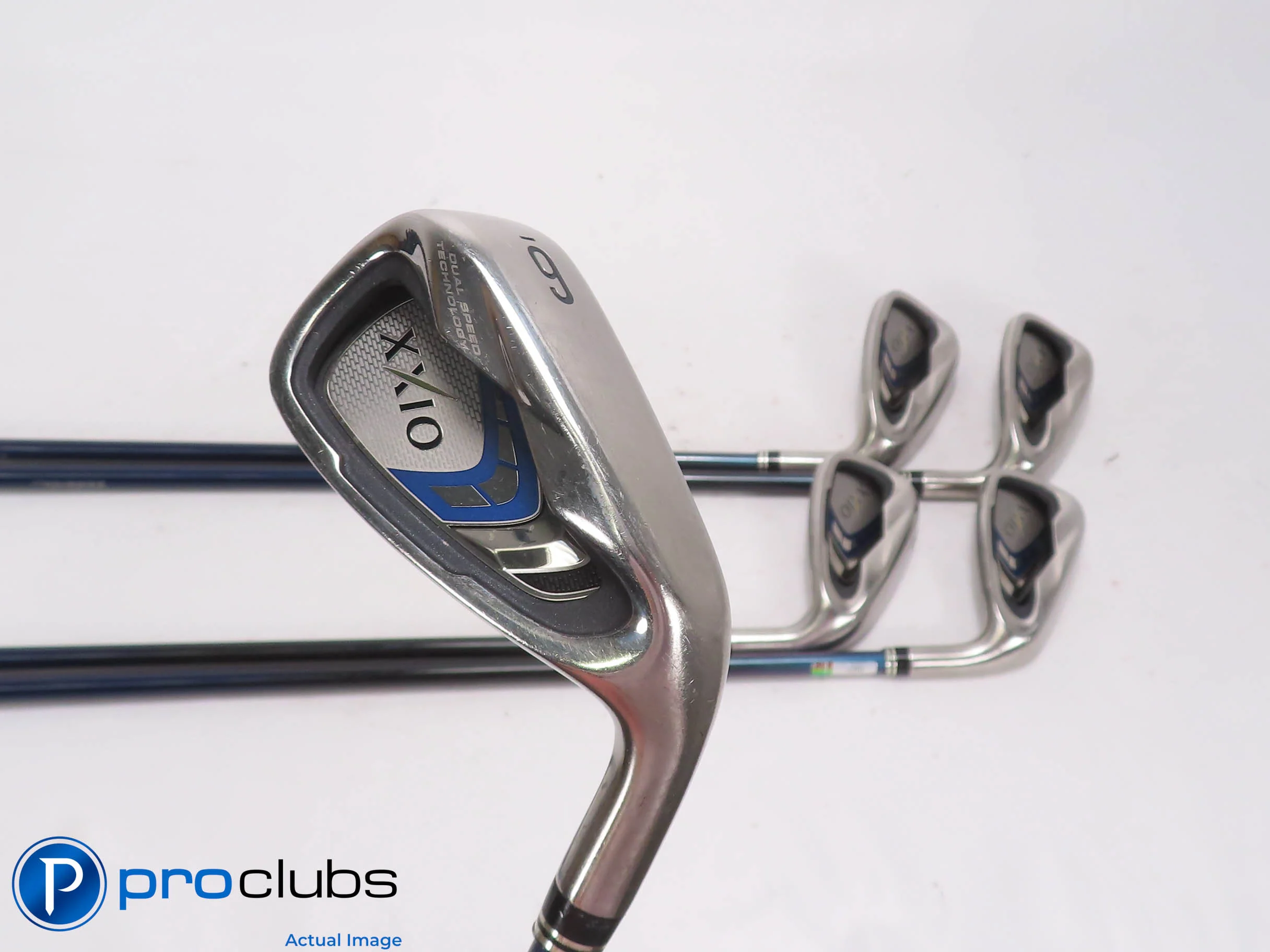 Nice XXIO 9 6-PW Iron Set - XXIO MP900 54g Regular Flex Graphite +1/2" 507497